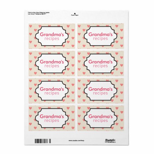 Hearts Recipe Collection (Vorne)