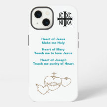 Hearts Rosary iPhone Case