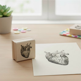 Hearts Rubber Briefmarke Gummistempel