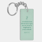 Hearts Seeking the Lord Christian Schlüsselanhänger (Vorderseite links)