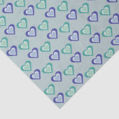 Hearts Seidenpapier (Detail)