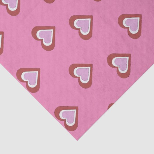 Hearts Seidenpapier (Detail)
