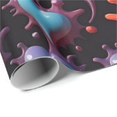 Hearts Splash Art Geschenkpapier (Rolleneckpunkt)