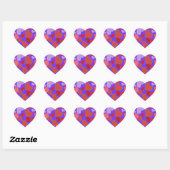 Hearts Sticker (Blatt)