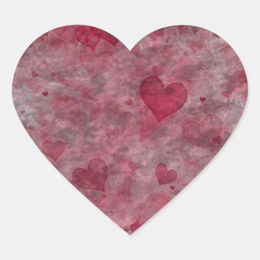 Hearts Sticker (Vorderseite)