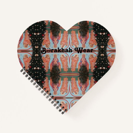 Hearts Theotokos Notebooks Notizblock (Vorderseite)
