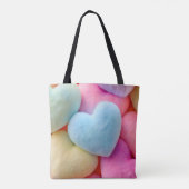 Hearts Tote Bag Tasche (Rückseite)