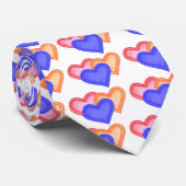 Hearts Trio Krawatte (Gerollt)