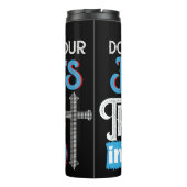 Hearts Troubled Trust In God Thermosbecher (Rückseite)