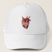 Hearts Trucker Hat Truckerkappe (Vorderseite)