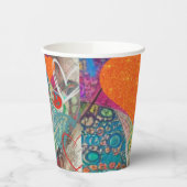 Hearts und Paisley Pappbecher (Links)