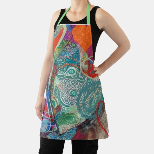 Hearts und Paisley Schürze (InSitu)