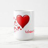 Hearts Valentine Tasse (Mittel)