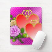 Hearts Valentine's Day-20362 Mousepad (Mit Mouse)