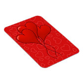 Hearts Valentine's Day Premium Flexi Magnet (Rechte Seite)