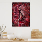 Hearts Valentine's Fairy Version 2 Poster (Küche)