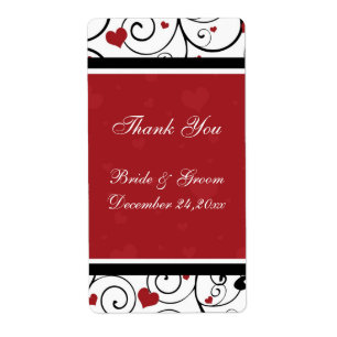 Hearts Valentinstag Hochzeitsmarken