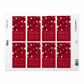 Hearts Valentinstag Hochzeitsmarken (Vorne)