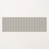 Hearts Watercolor Yoga Mat Yogamatte (Vorderseite (Horizontal))