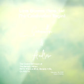 Hearts White Weddings Celebrating Love Romance Fensteraufkleber (Blatt 3)