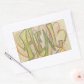 Hearts Word Art Sticker für Inspiration (Umschlag)