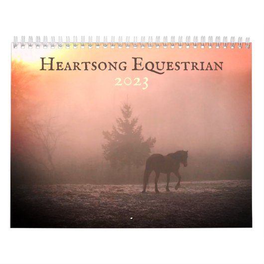 Heartsong Equestrian 2023 Wall Calendar Kalender (Titelbild)