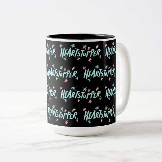 Heartstopper Black Zweifarbige Tasse (VorderseiteRechts)