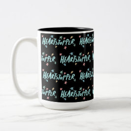 Heartstopper Black Zweifarbige Tasse