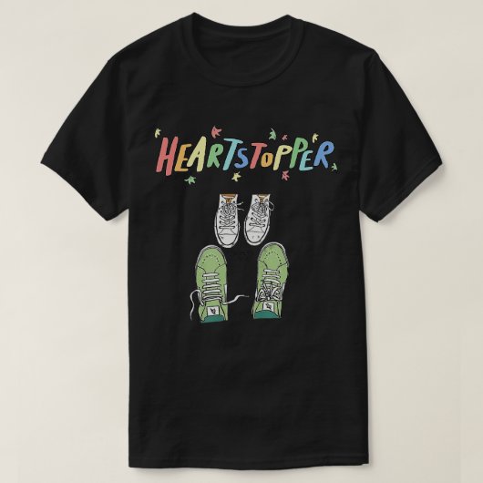 Heartstopper Blätter Niedlich Shoes Heartstopper L T-Shirt (Design vorne)