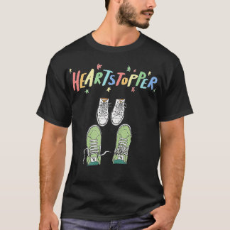 Heartstopper Blätter Niedlich Shoes Heartstopper L T-Shirt