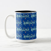 Heartstopper blau zweifarbige tasse (Links)