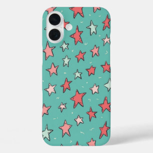 Heartstopper Nick Nelson Stars Telefon blau iPhone 16 Plus Hülle