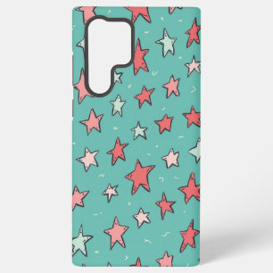 Heartstopper Nick Nelson Sterne Telefon blau Samsung Galaxy Hülle