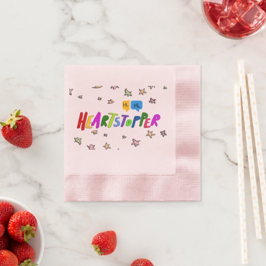 Heartstopper Paper Napkin Serviette (Beispiel)