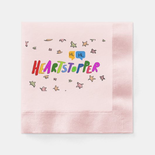 Heartstopper Paper Napkin Serviette (Vorderseite)