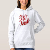 Heartstrings angefügt hoodie (Vorderseite)