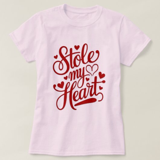 Heartstrings angefügt T-Shirt (Design vorne)