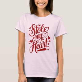 Heartstrings angefügt T-Shirt