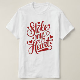 Heartstrings angefügt T-Shirt
