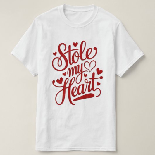 Heartstrings angefügt T-Shirt (Design vorne)