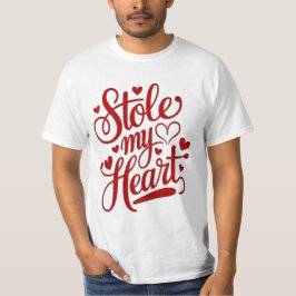 Heartstrings angefügt T-Shirt