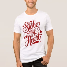 Heartstrings angefügt Tri-Blend shirt