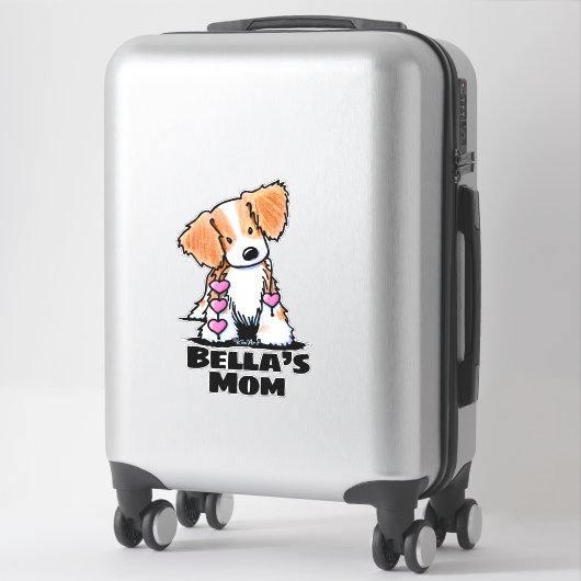 Heartstrings Brittany Aufkleber (Koffer)