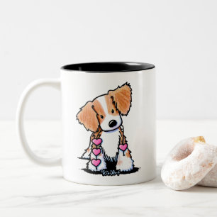 Heartstrings Brittany Personalisiert Zweifarbige Tasse