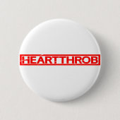 Heartthrob Briefmarke Button (Vorderseite)