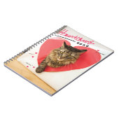 Heartthrob Cat Notizblock (Linke Seite)