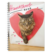 Heartthrob Cat Notizblock (Vorderseite)