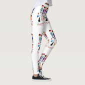 Heartthrobs Vintag Cartoon Character Retro Art Leggings (Rechts)