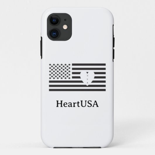 HeartUSA Iphone case (Rückseite)