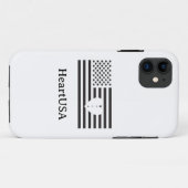 HeartUSA Iphone case (Rückseite (Horizontal))